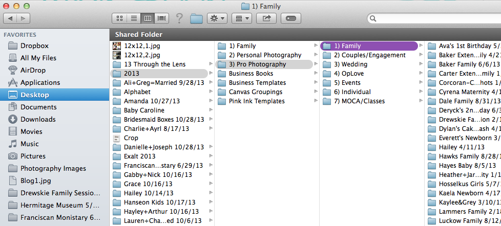 organizing your photos