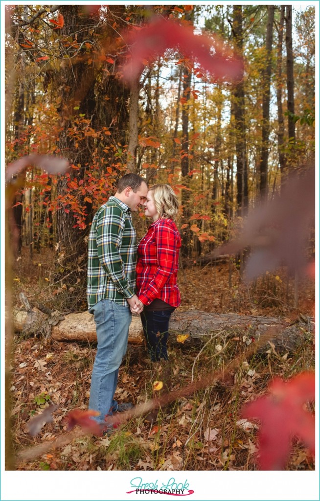 romantic forrest photo shoot