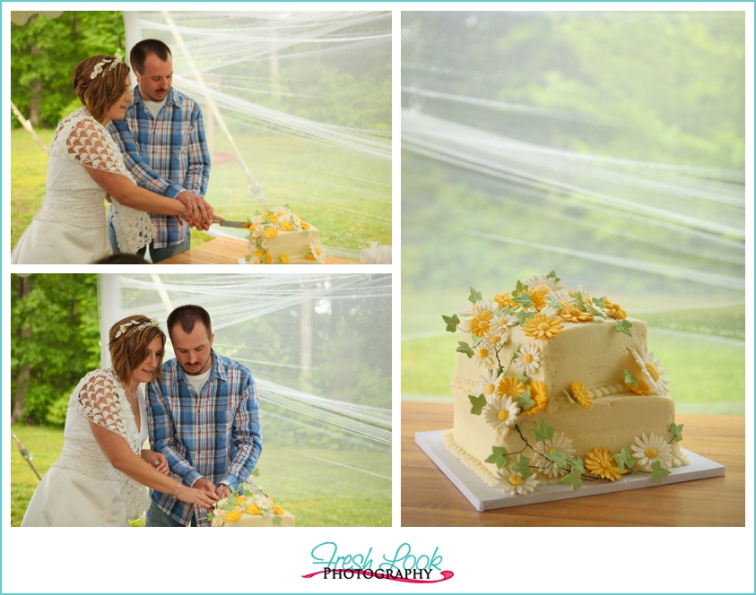 cut the wedding cake