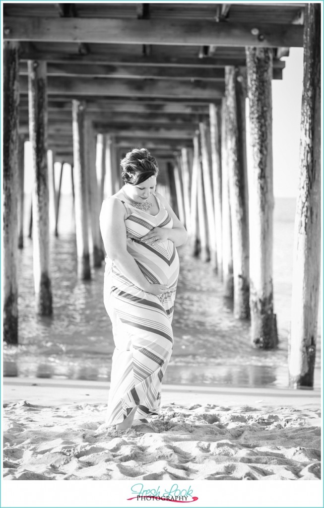 Beach Goddess Maternity Session