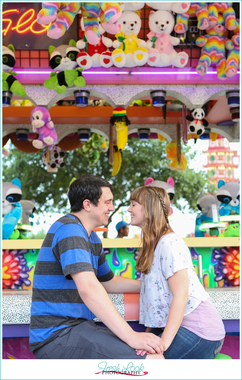 carnival engagement shoot