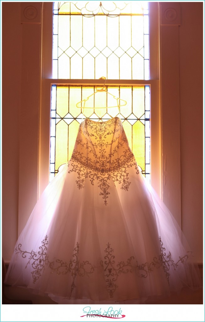 beautiful wedding dress