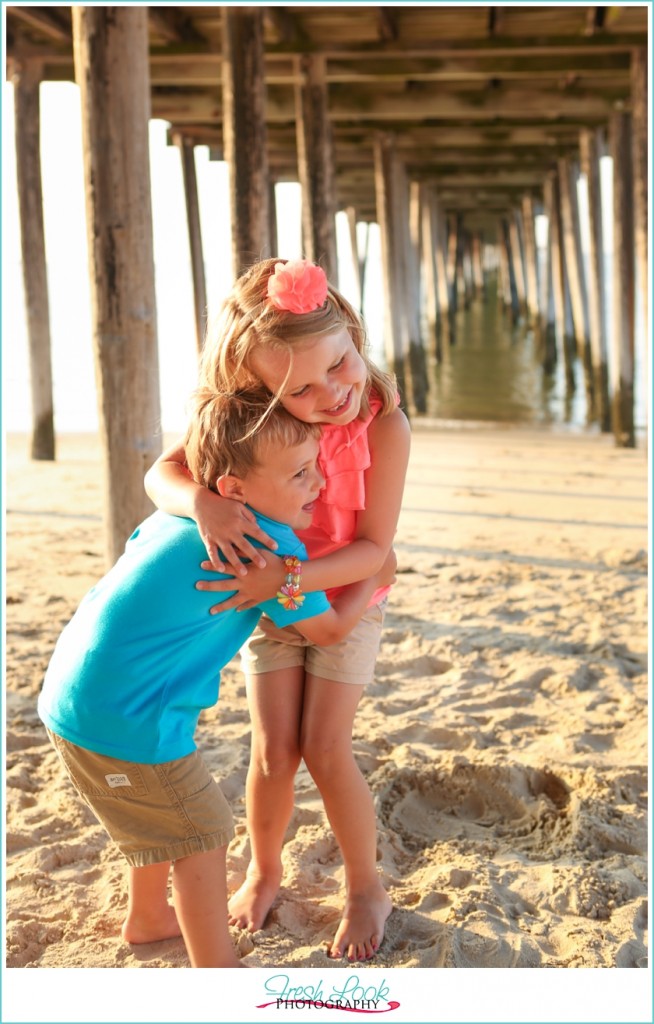 beach family session