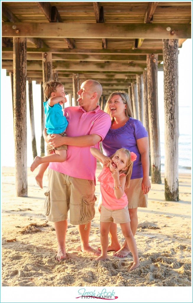 family beach vacation