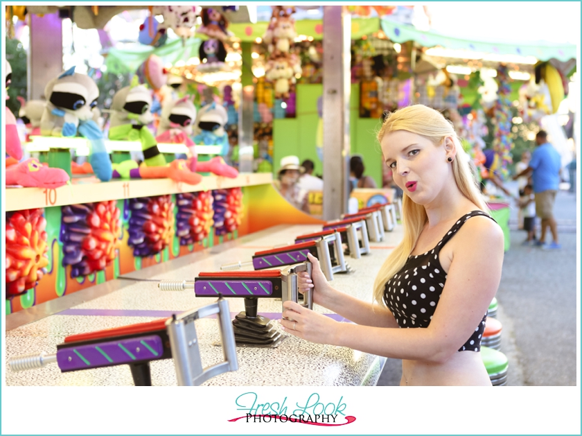 Carnival pinup session