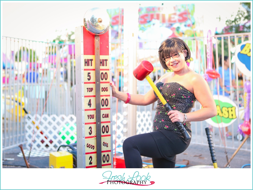 carnival pinup session