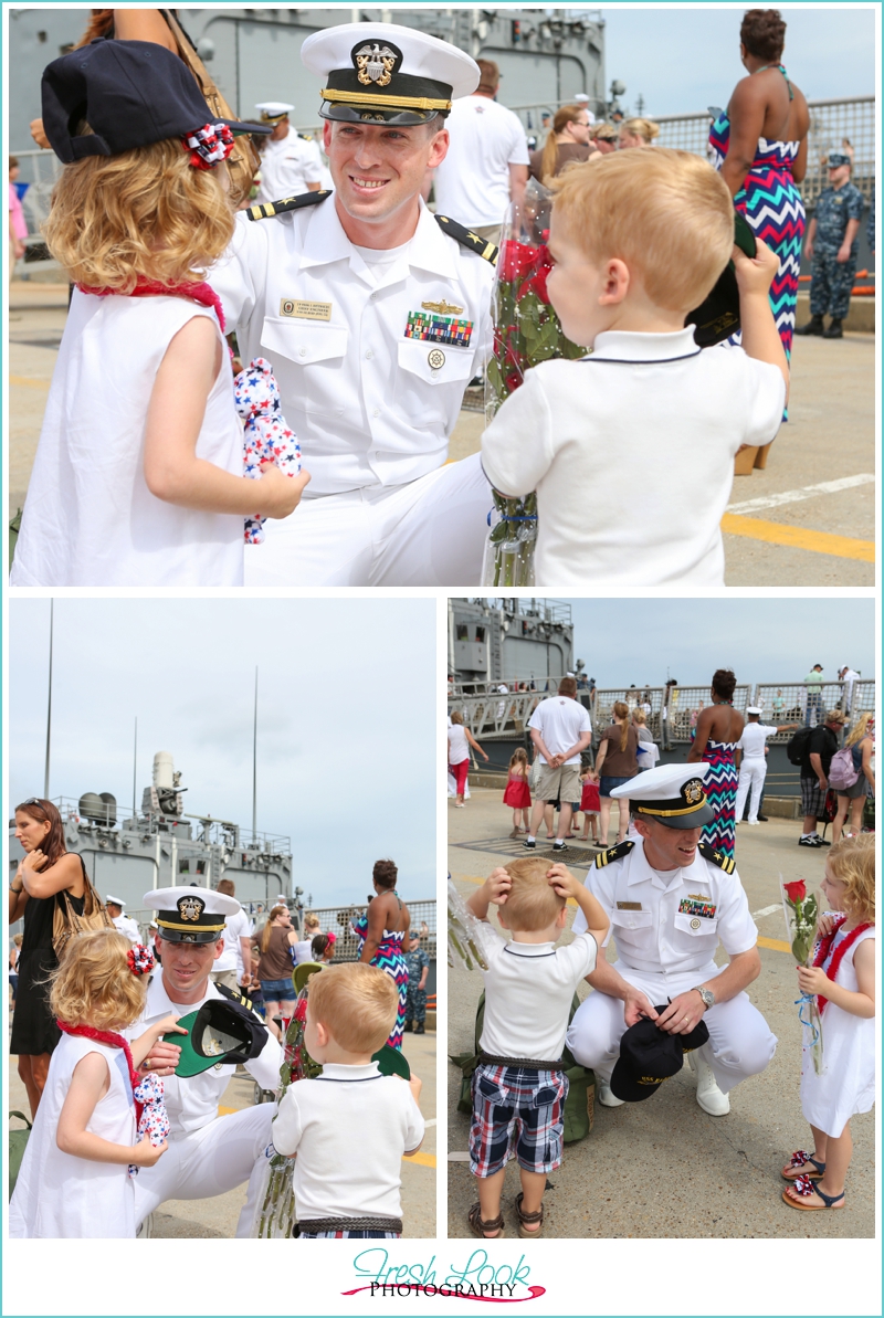USS Elrod Homecoming