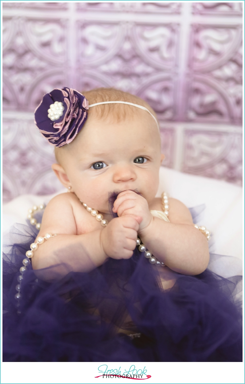 3 month old photo shoot