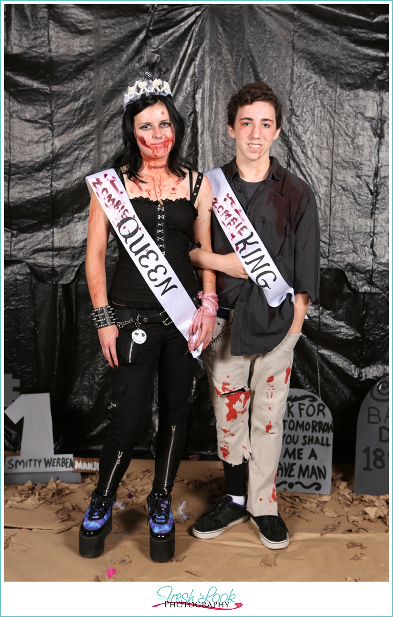 zombie queen and king