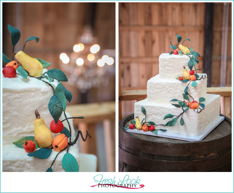 edible fruit wedding cake