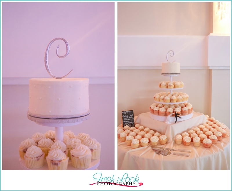 cupcakes at reception