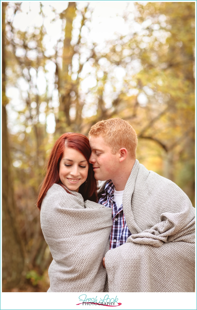 fall couples photo shoot