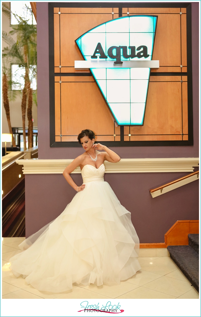 high fashion bridal photo shoot