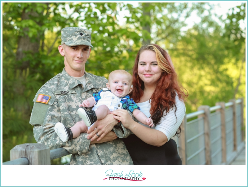 military family photo