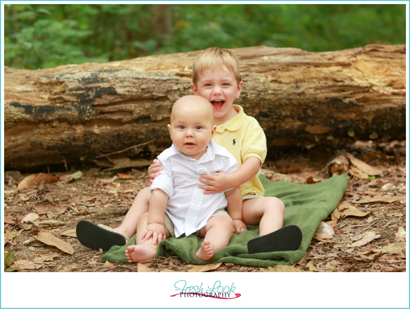 brothers in the forest