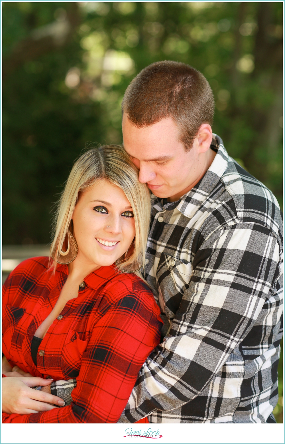 romantic engagement shoot