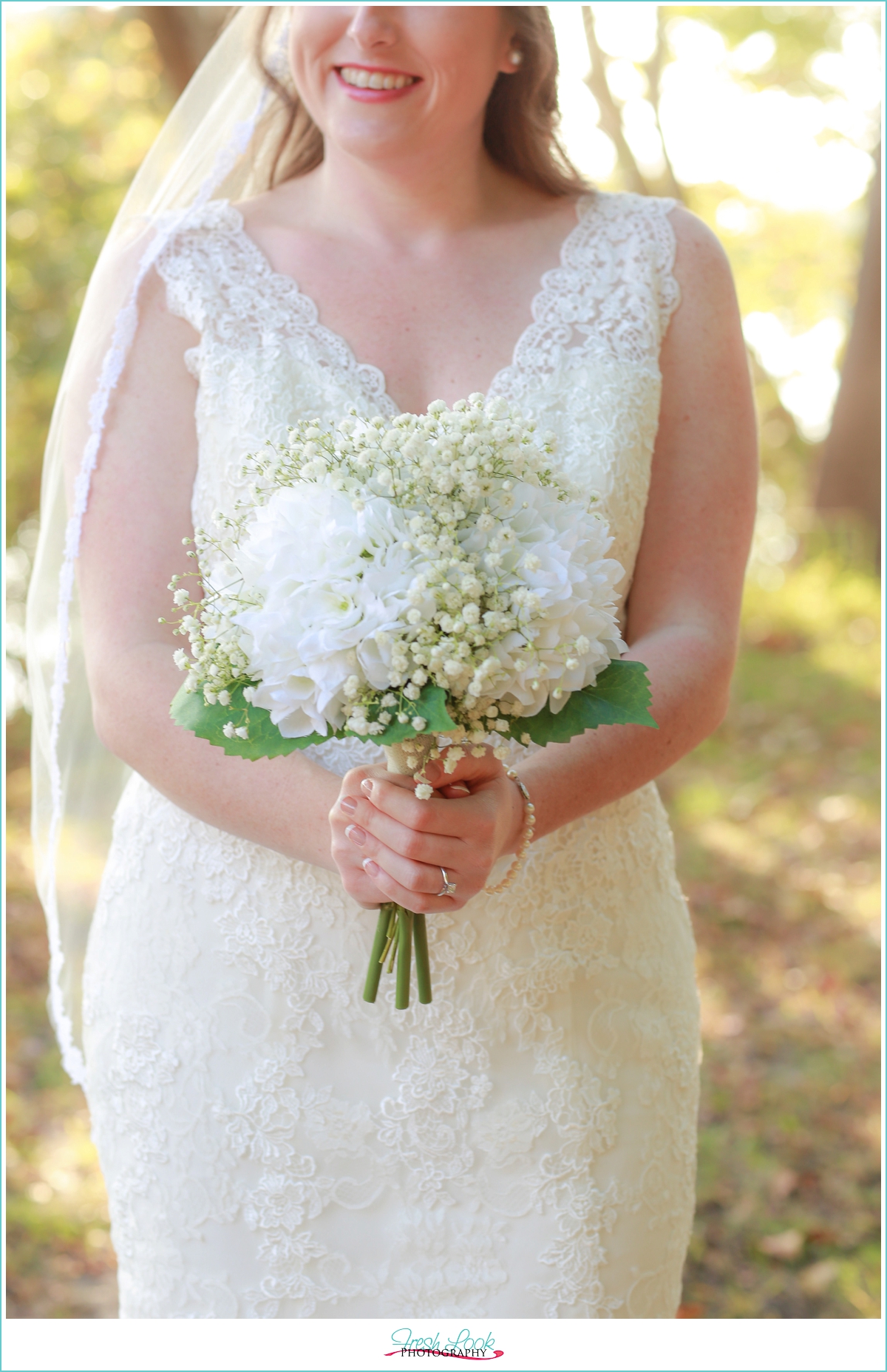 smiling bride