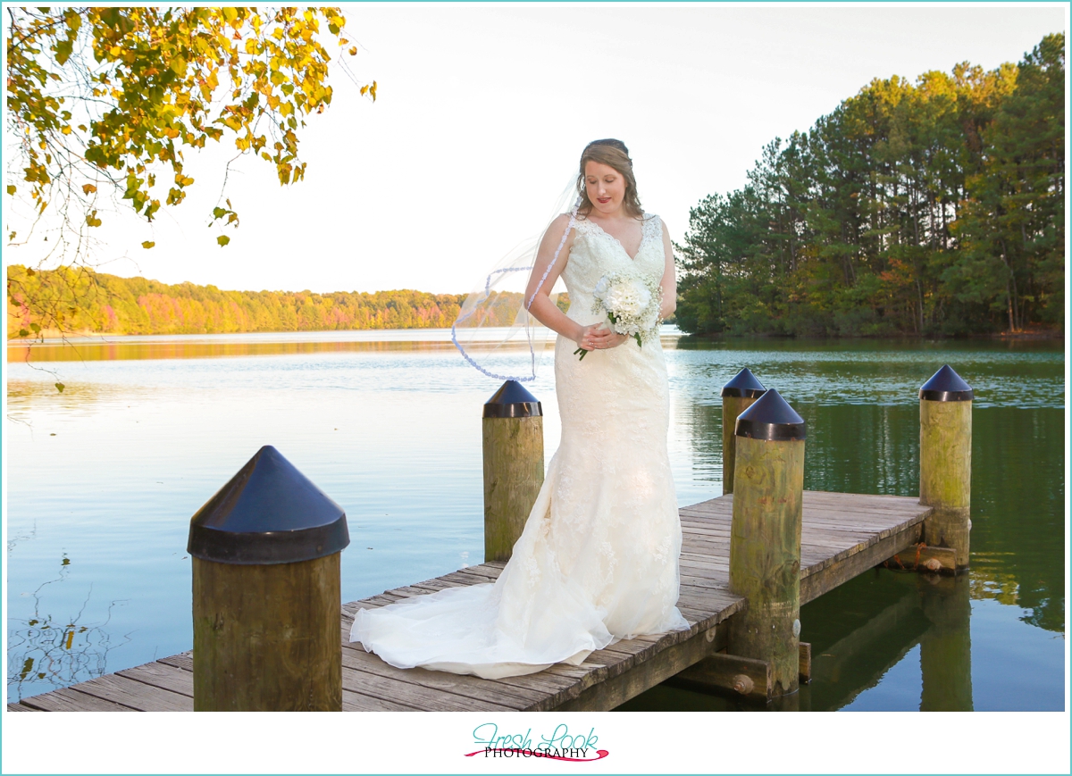 bridal session in the afternoon