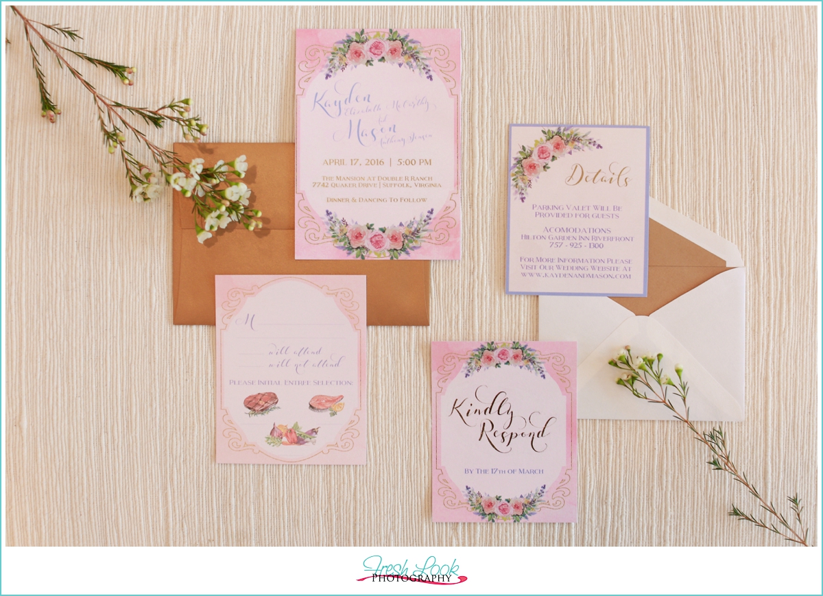 wedding stationery