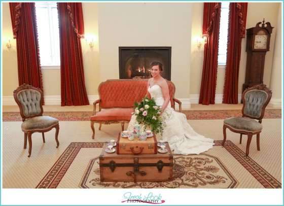 Lush and Romantic Bridal Session | Mansion at Double R Ranch ...