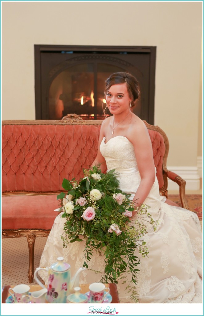 Lush and Romantic Bridal Session | Mansion at Double R Ranch ...