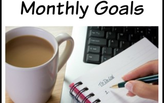 2016 Monthly Goals