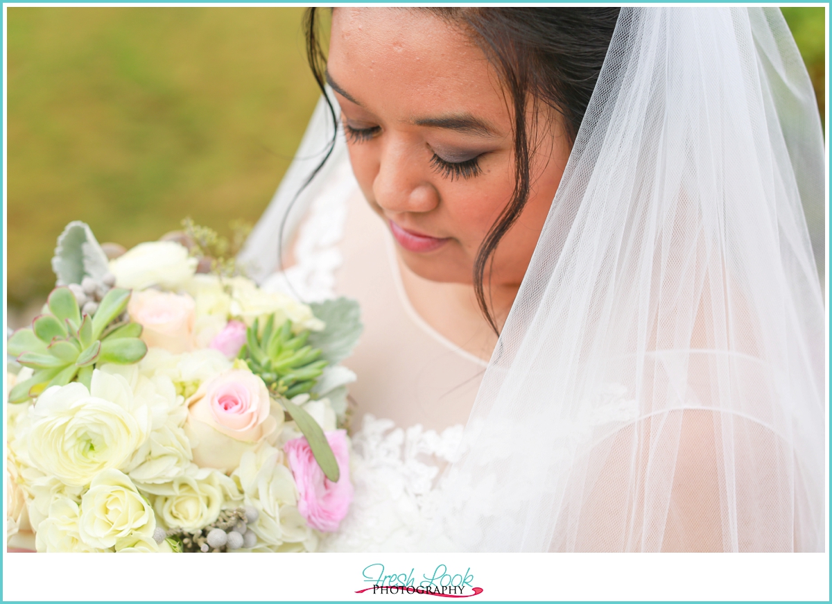 bridal portrait