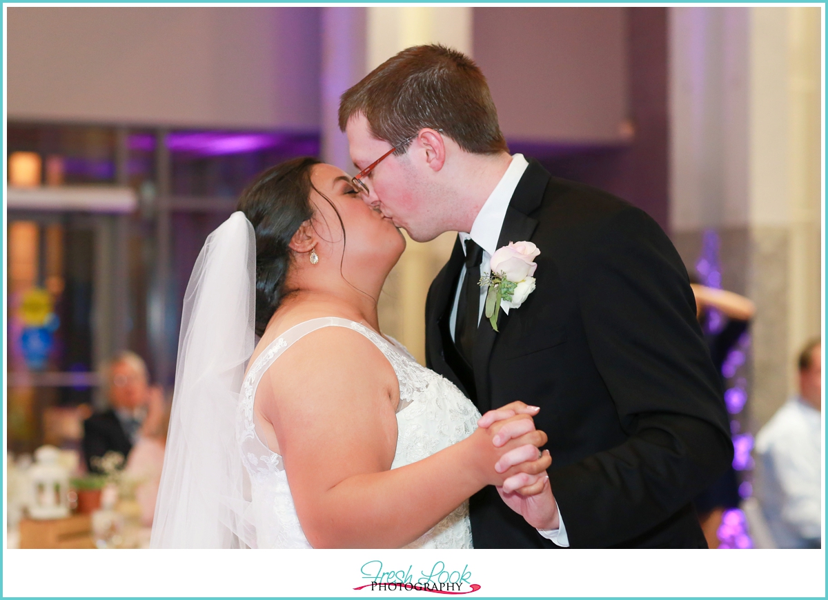 kiss after the first dance