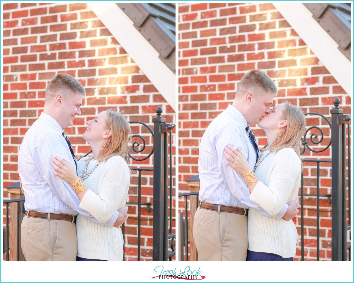 Williamsburg Winery engagement shoot