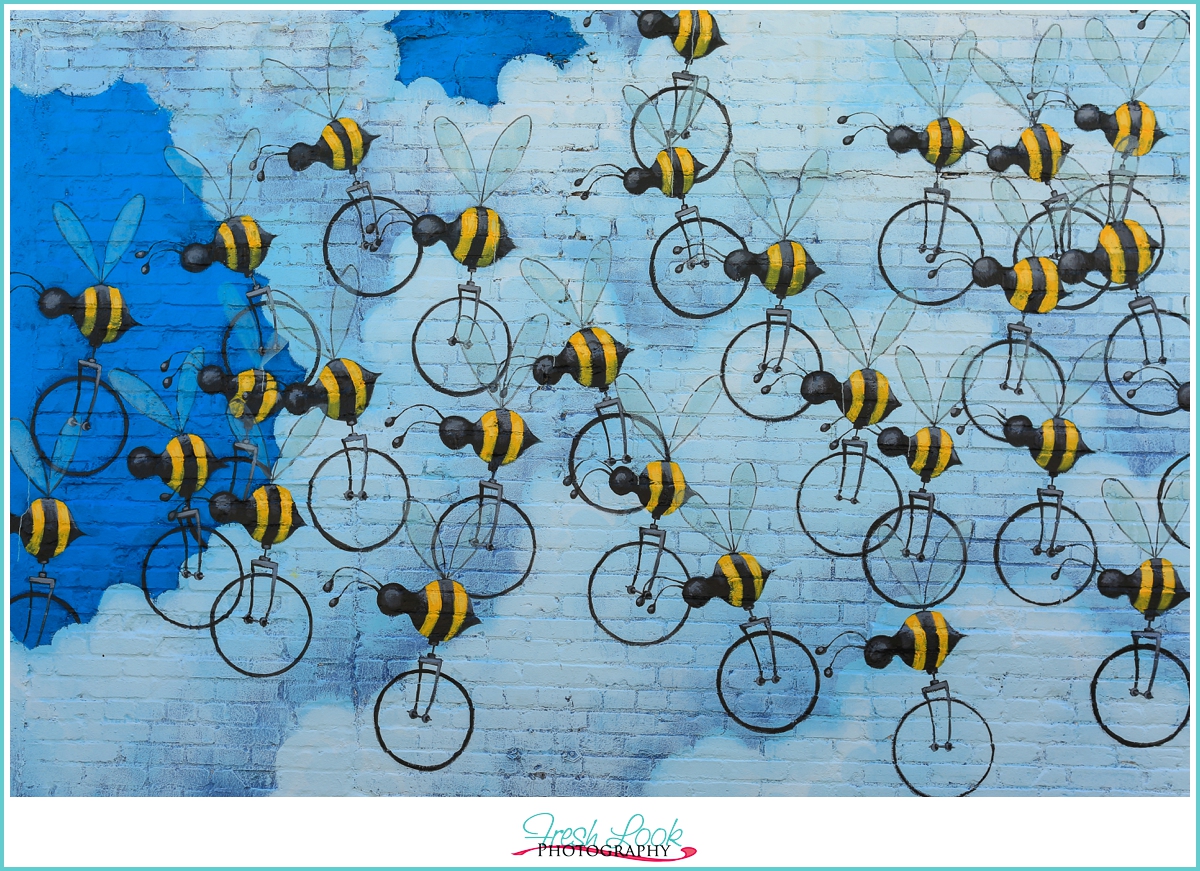 bumblebee wall mural