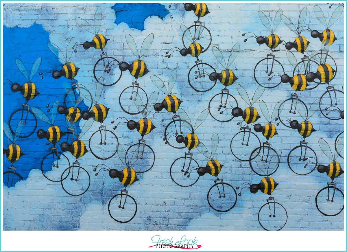 bumblebee wall mural