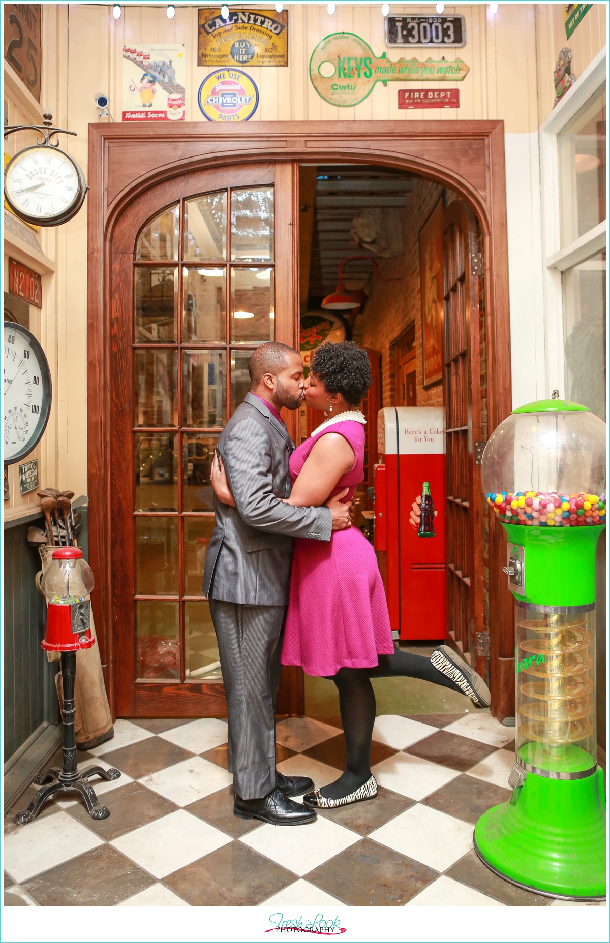 soda shop engagement