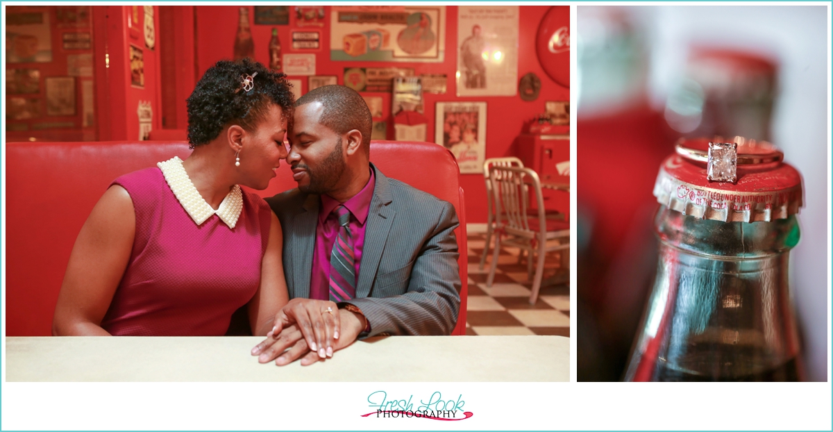 soda shop engagement