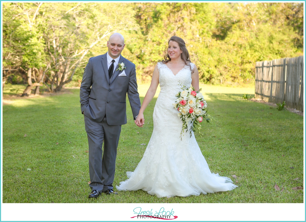 South Carolina plantation wedding