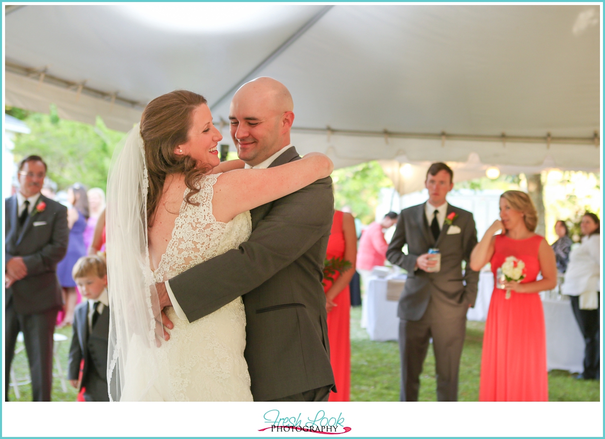 first dance at wedding