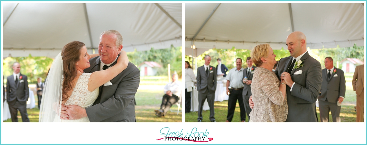 special dance with mom and dad