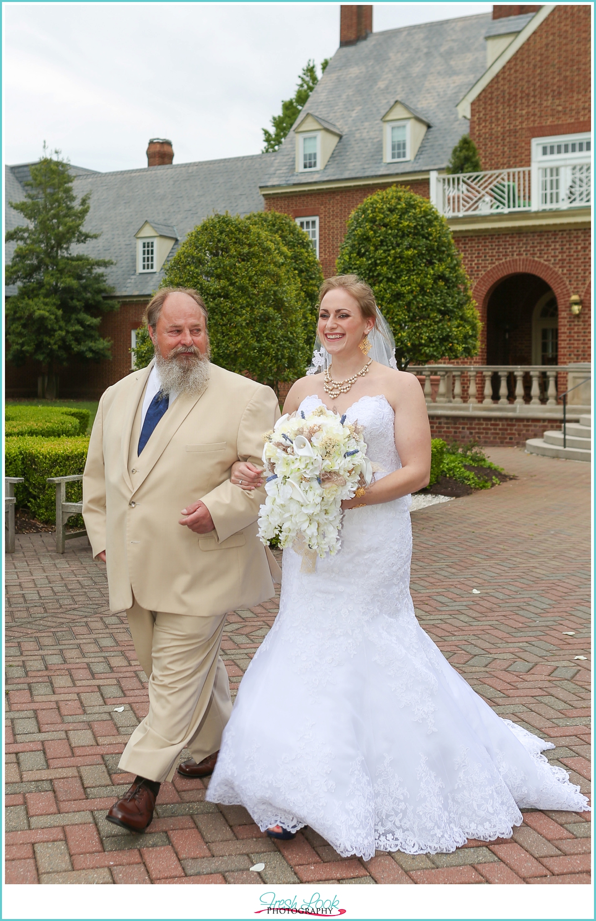 happy bride