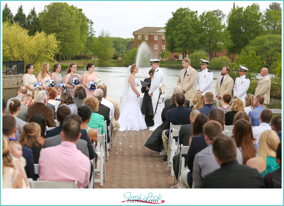 Founders Inn wedding ceremony