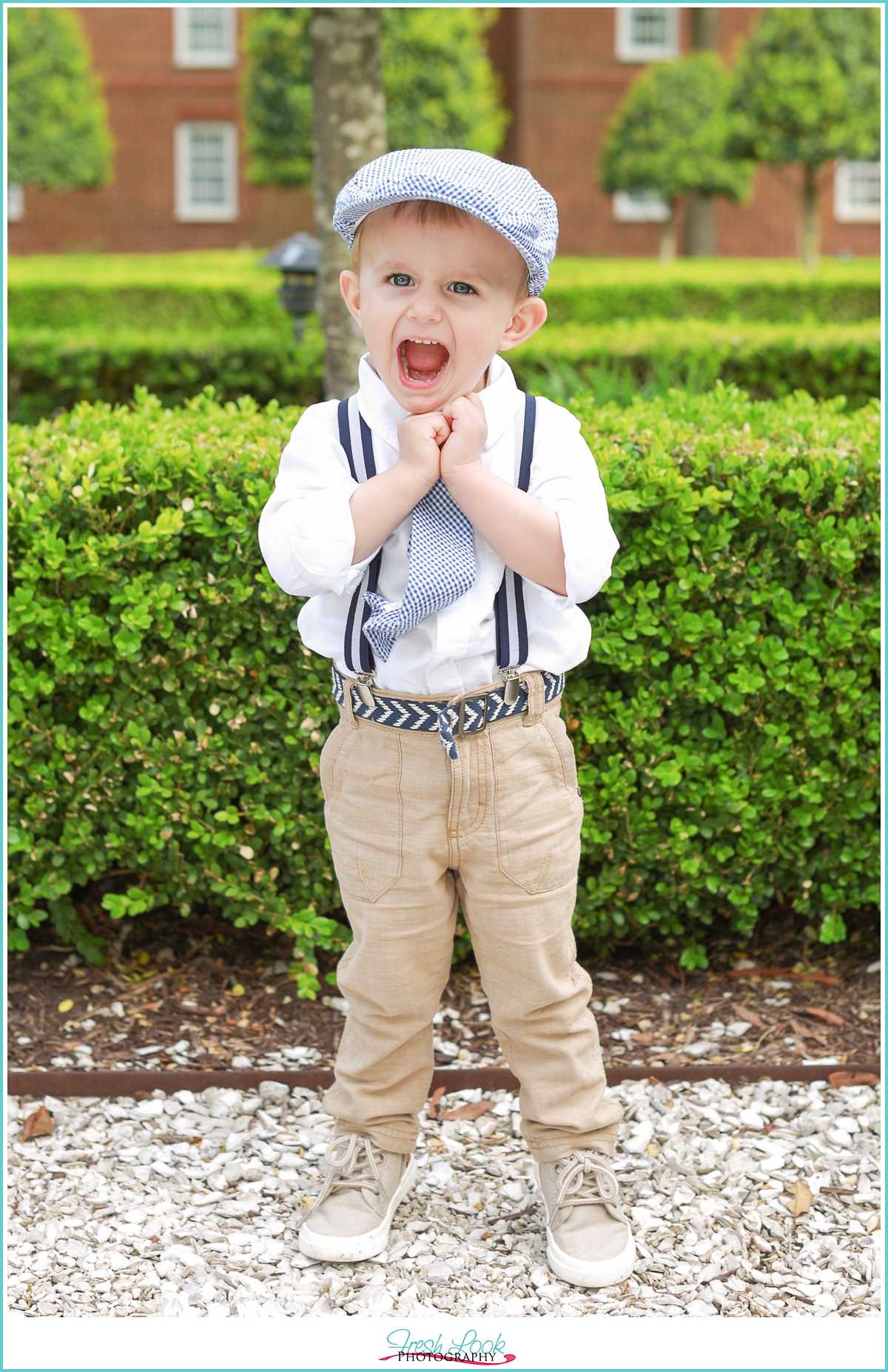 suspenders and khakis ring bearer