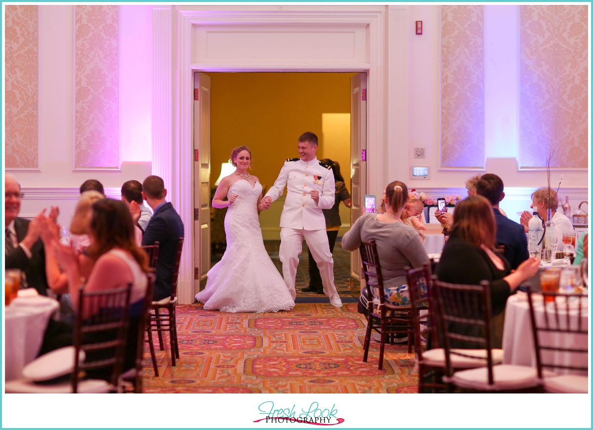 dancing into the reception