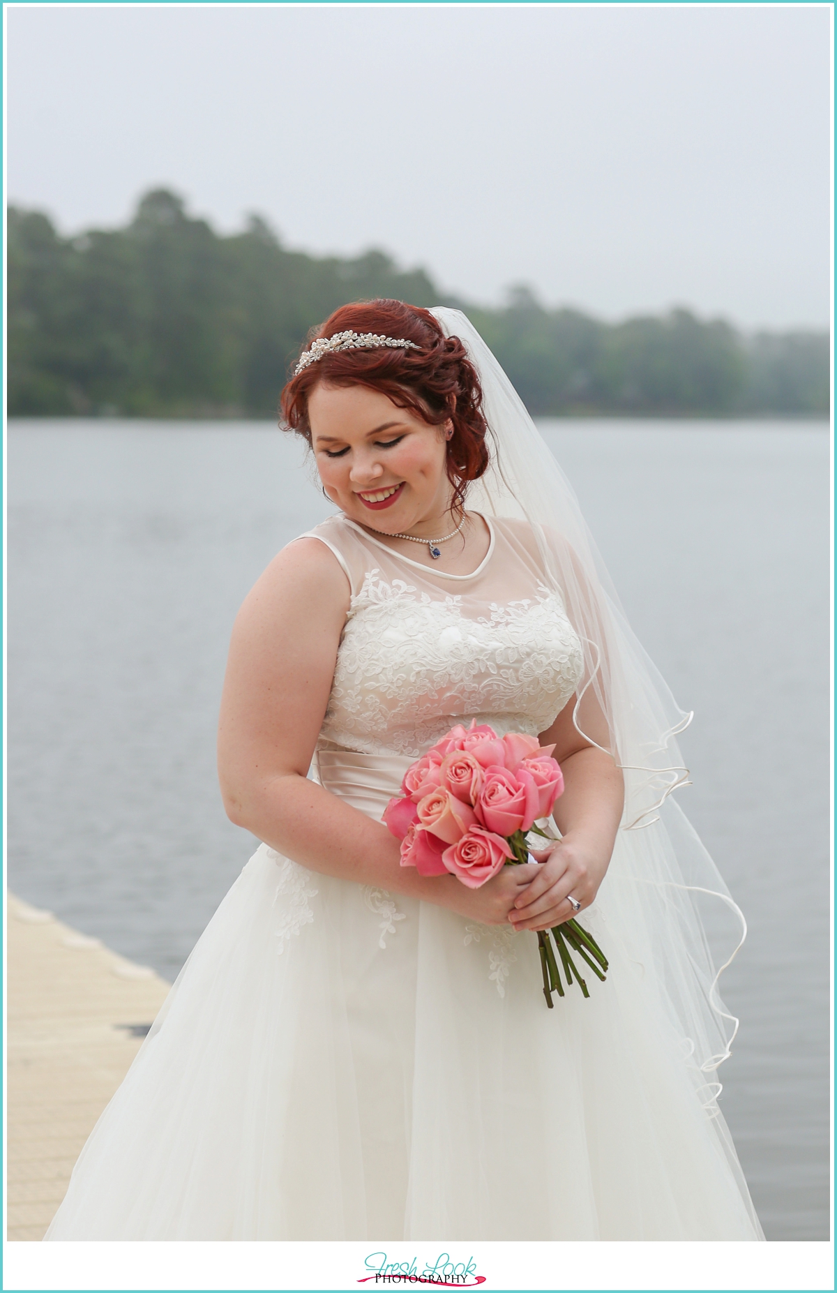 pink wedding bouquet