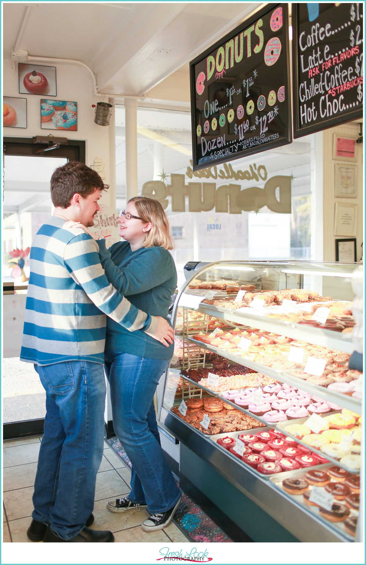 donut shop engagement