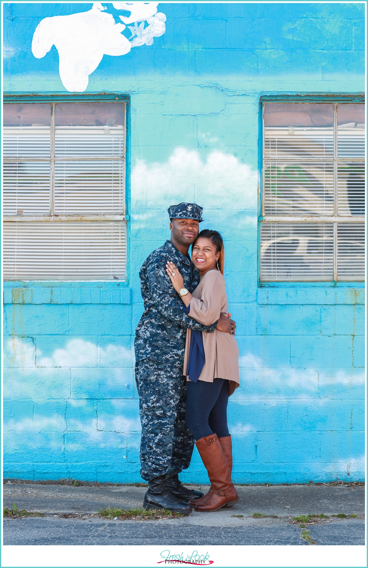 military themed session in Norfolk