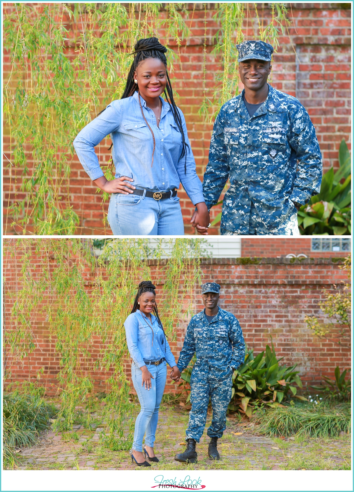 Downtown Norfolk engagement shoot