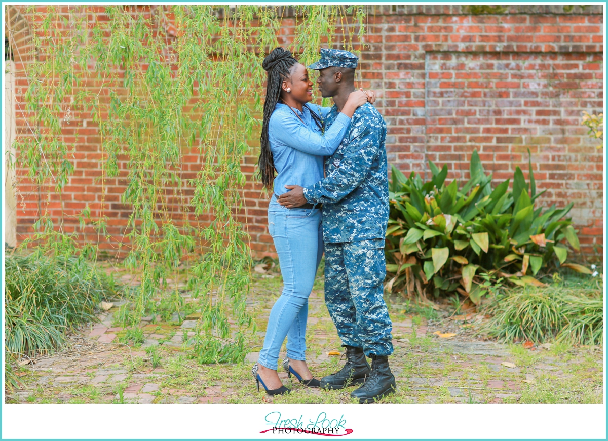 Historic freemason engagement shoot