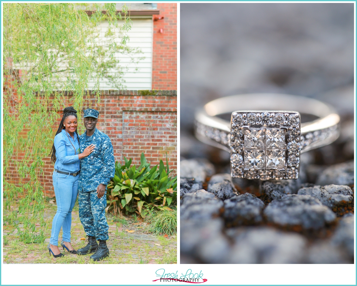 engagement photos in Norfolk