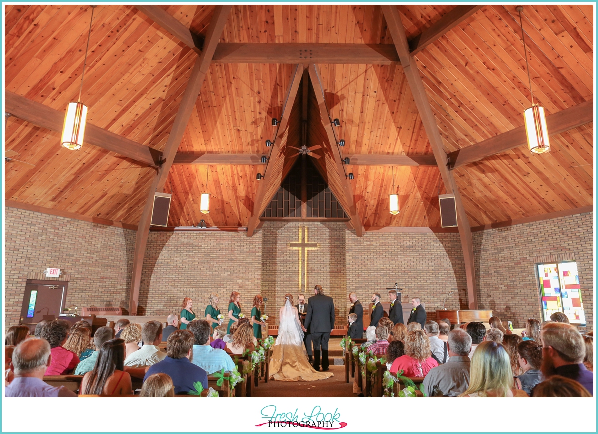 Peru Indiana church wedding