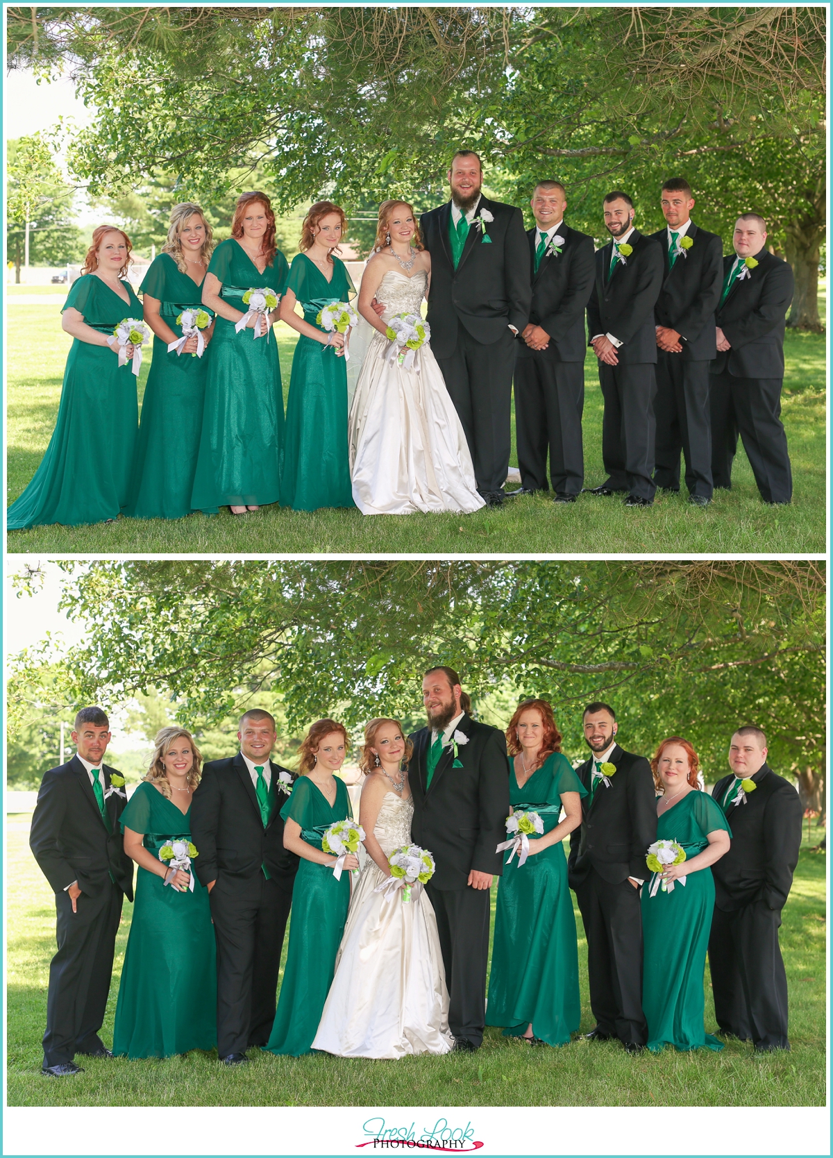 entire bridal party