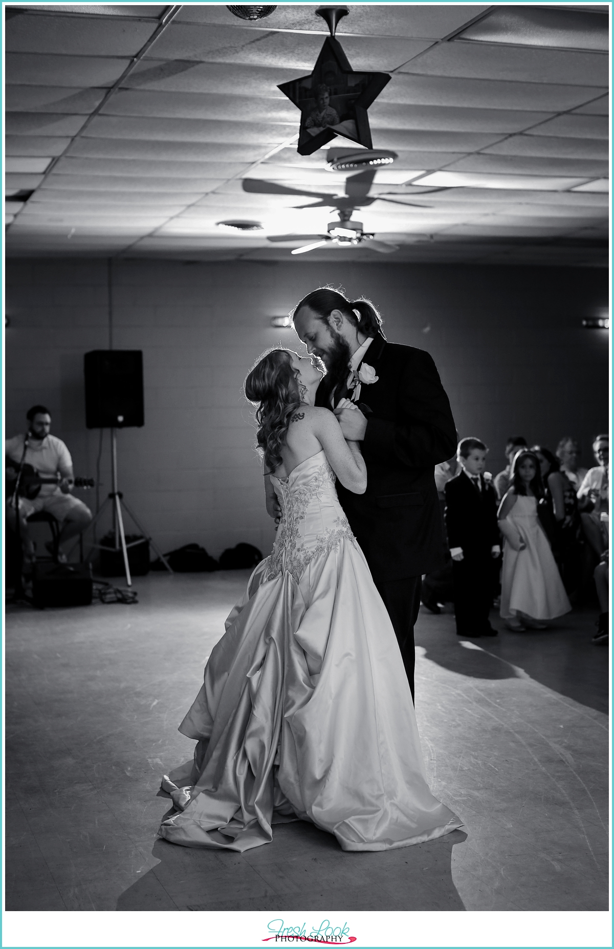 first dance at the wedding