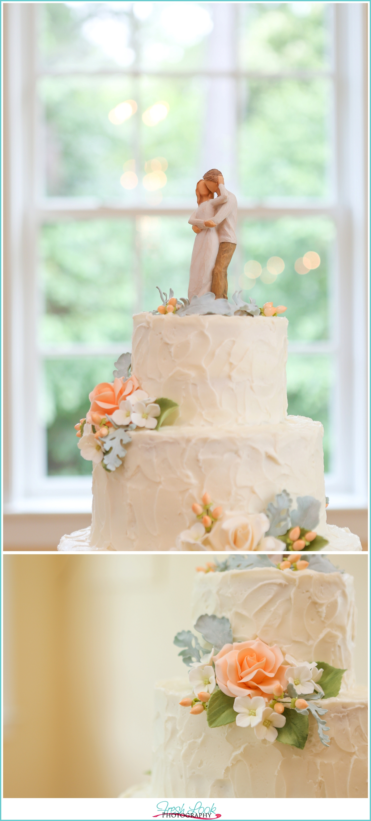 four tier wedding cake